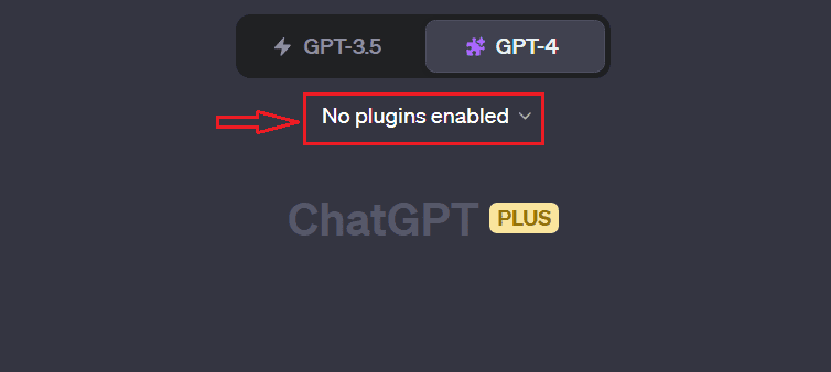 ChatGPT No Plugins Enabled