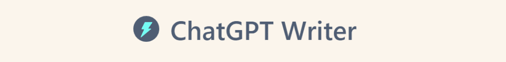ChatGPT Writer Logo