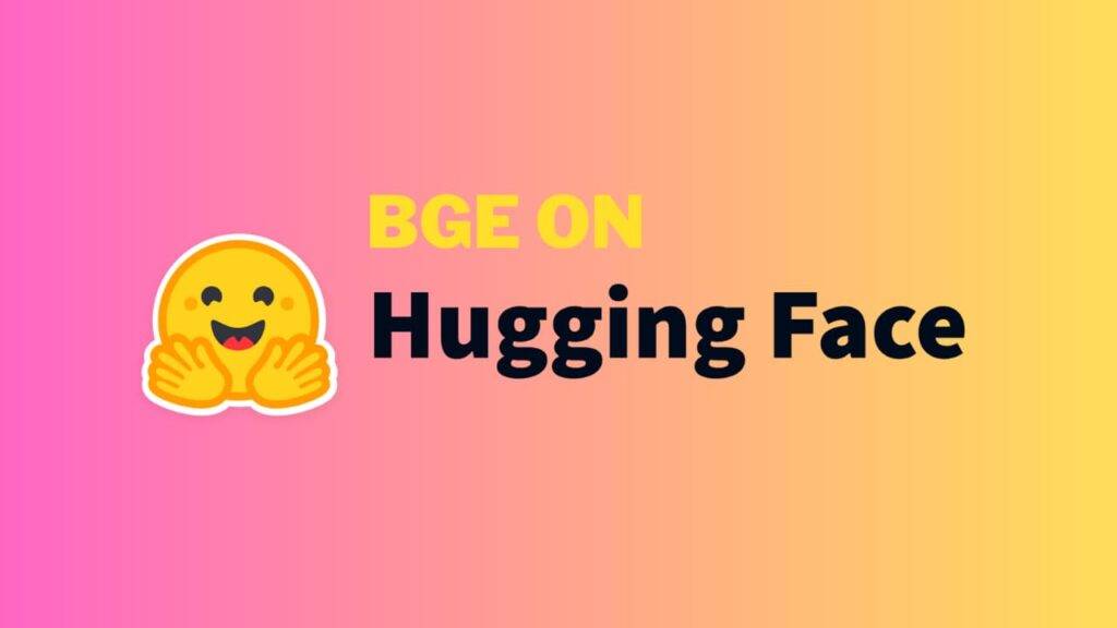 BGE on hugging face